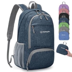 ZOMAKE Small Lightweight Backpack 20l - Small foldable Rucksack Travel Hiking and Running
