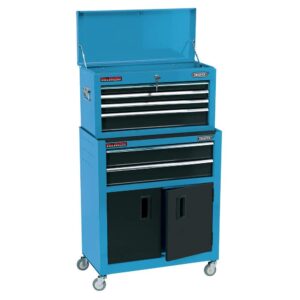 Draper 19563 Blue Combined Roller Cabinet and Tool Chest (24”)