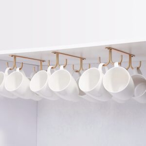 FOMANSH Mug Rack Under Cabinet - Coffee Cup Holder