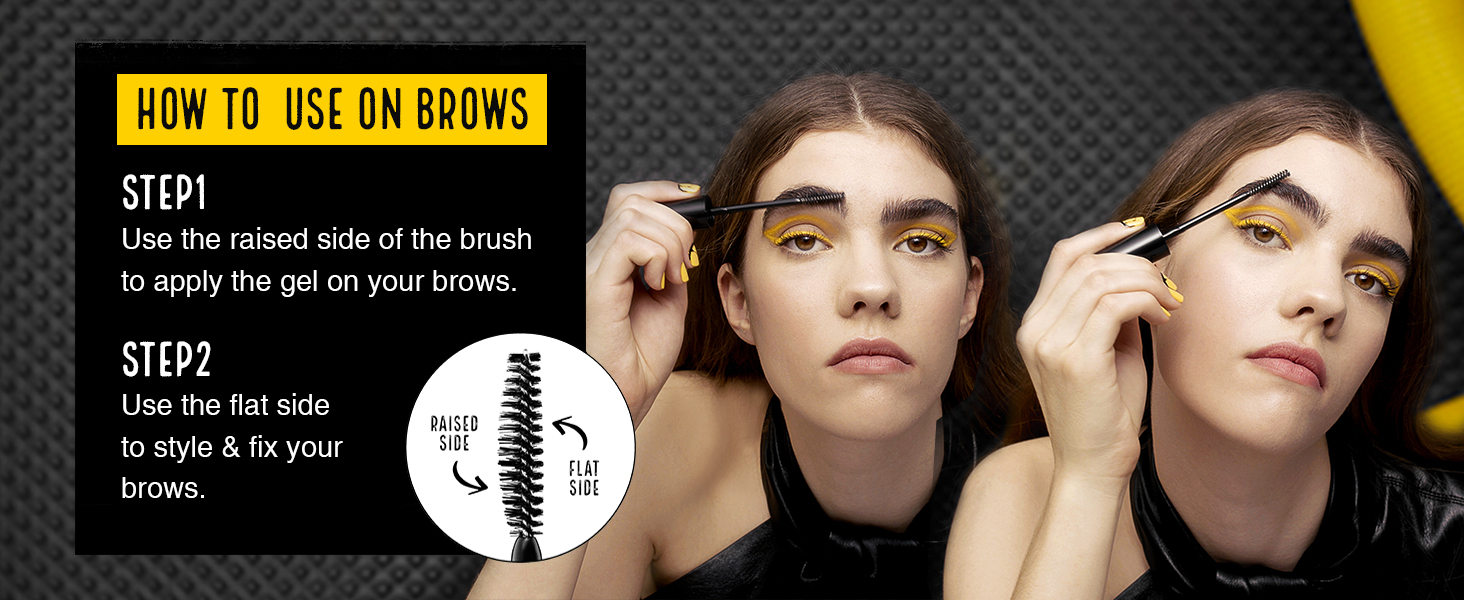 glued 4 brows & edges how to