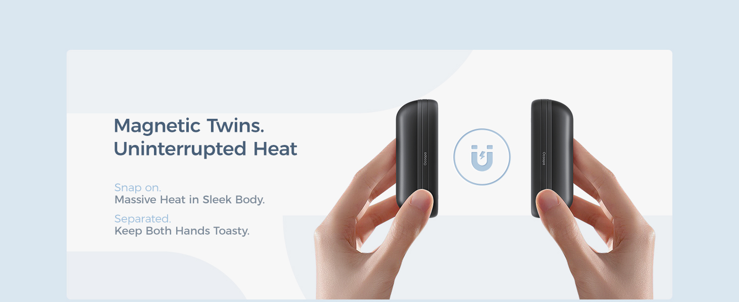 magnetic handwarmers 2 in 1