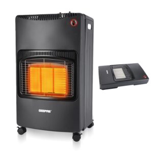 Geepas Portable Gas Heater 4.2KW | Electric & Piezoelectric Ignition