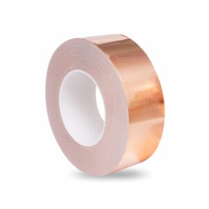Slug & Snail Repellent Tape Heat Resistant Pest Repellent Tape Insect Deterrent Pet Friendly Adhesive Plants Copper Foil Barrier Tape Indoor Outdoor Humane Insect Control 2.2m X 20mm 1PC (ROSE GOLD)
