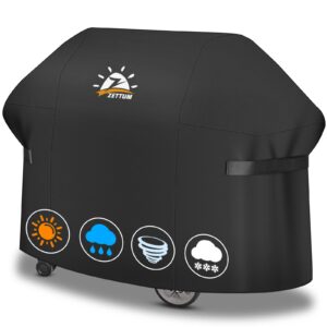 Zettum BBQ Cover 129 CM - 7139 Grill Barbecue Cover for Weber Spirit II 300 and Spirit 300 Series Heavy Duty & Waterproof