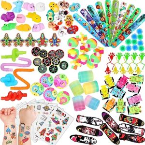 HERBYD Party Bag Fillers for Kids Unisex- 120Pcs Premium Assorted Toys Goodie Loot Bag Pinata Stocking Fillers Birthday Party Gift Favours Classroom Rewards and Game Prizes for Boys & Girls
