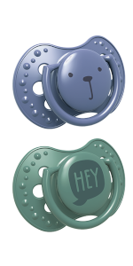 LOVI Silicone Dynamic Soother Hey Boy