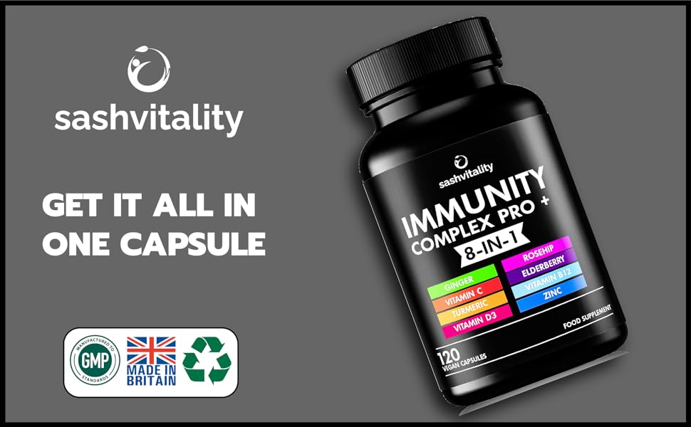 Immunity Complex Main image of bottle on surface 