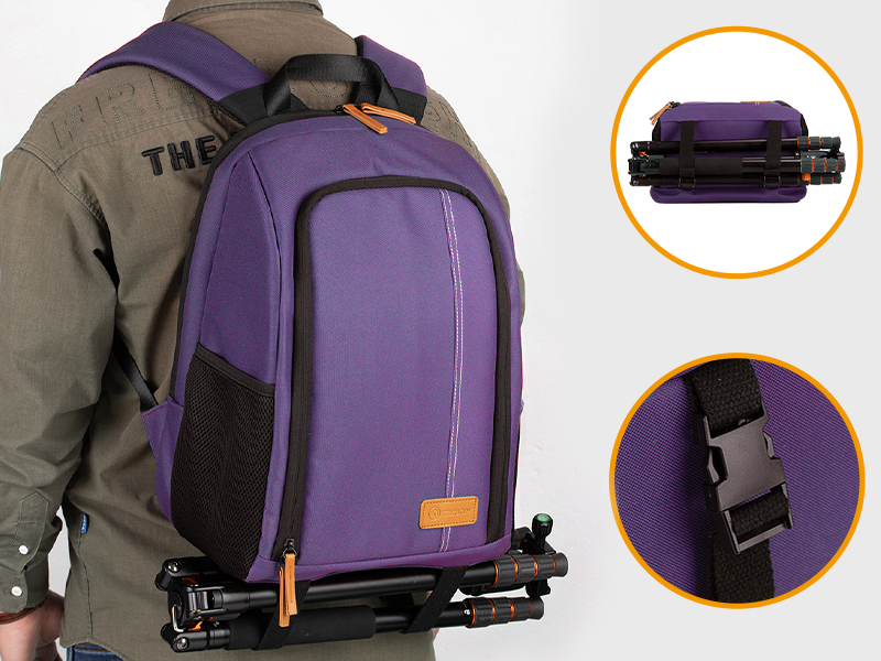 tarion camera bag backpack slr dslr backpacks for tripod monopod cameras lens