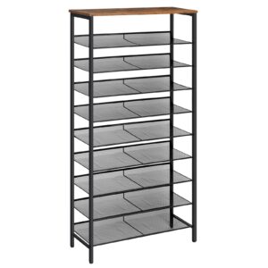 HOOBRO 10-Tier Shoe Rack