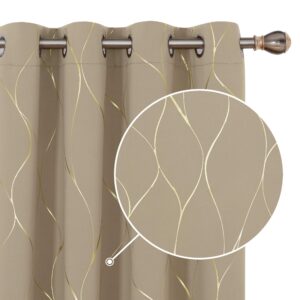 Deconovo Eyelet Room Darkening Curtains