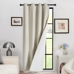 Deconovo Thermal Door Curtain 84 Inch Drop