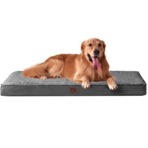 EHEYCIGA Orthopedic Dog Beds Large Mattress with Removable Washable Cover for Crate