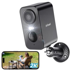 ieGeek 2K Wireless Security Camera Outdoor Colorful Night Vision