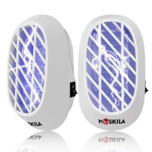 MOSKILA 2 Packs Bug Zapper Indoor - Killer Fly Killers for The Home Traps Use Fruit Electric Catche