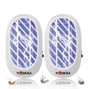 2 Packs Bug Zapper Indoor - Fruit Fly Traps Indoor - Fly Traps Indoor for Home Use - Fly Killers for The Home Indoor - Fly Zapper Indoor - Fly Catcher Indoor - Fly Zapper Electric - Bug Kille