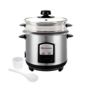 SQ Professional Lustro Electric Rice Cooker and Steamer with Automatic Cooking