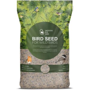 Swainston’s Premium Everyday Wild Bird Seed | Quality Dust Free Recipe | Perfect For Hanging Feeders | Beginner Friendly Seed Mix | Bulk 12.75KG Sack