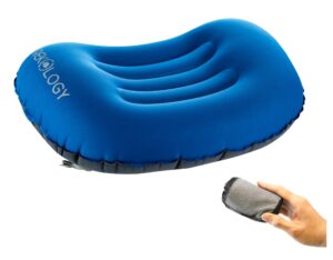 TREKOLOGY Ultralight Inflating Travel/Camping Pillows - Compressible