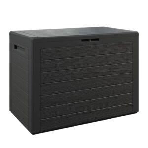 CASARIA Waterproof Garden Outdoor Storage Box 190L | Plastic