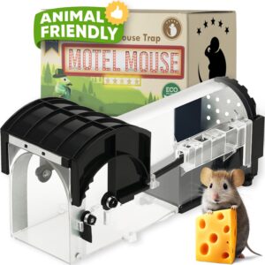 Motel Mouse Humane Mouse Traps for Indoor & Outdoor - Easy to Use
