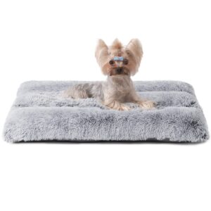 EHEYCIGA Fluffy Small Dog Crate Bed