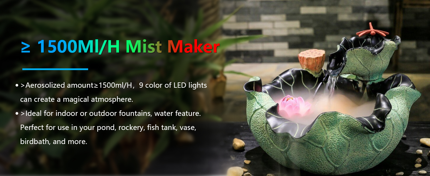 mist maker splash guard