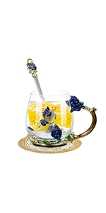 enamel glass mug