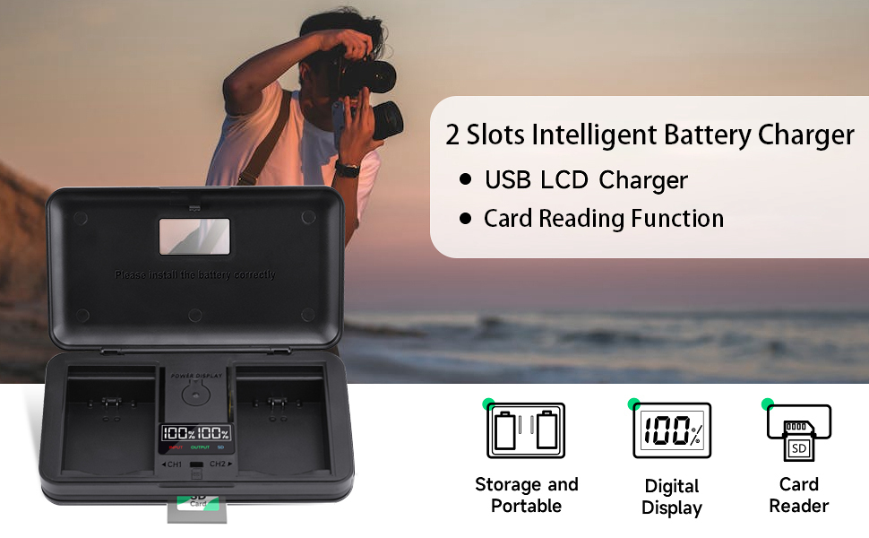 Charger for Canon LP-E12