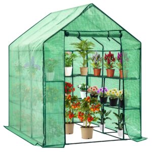 D4P Display4top Greenhouse Grow House with 8 Shelves