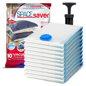 SpaceSaver Vacuum Storage Bags - Clothes Storage Bag Vacuum Pack - Space Saver Vacuum Storage Bags for Clothes Storage