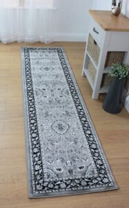 Lord of Rugs Sherborne Quality Traditional Classic Oriental Living Room Bedroom Rug (Grey