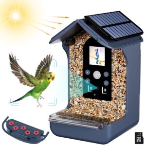 BOZILY Smart Bird Feeder with Camera