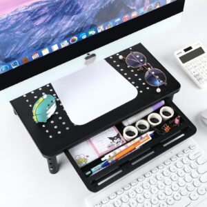 KOAODA Monitor Stand with Drawer