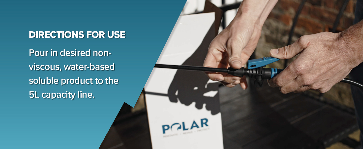 Polar Garden Sprayer - Versatile & effective, perfect for numerous tasks around the garden.
