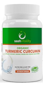 Organic Turmeric Curcumin, coconut, ginger, black pepper (All Organic)