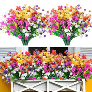 Eirdary 10 Bundles Artificial Flowers for Decoration