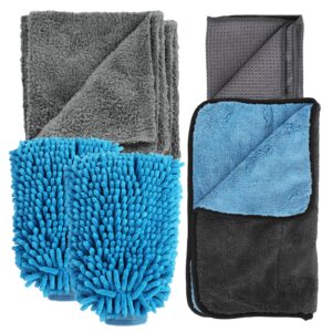 Car Cleaning Kit - Complete Car Cleaning Solution | Car Wash Mitts