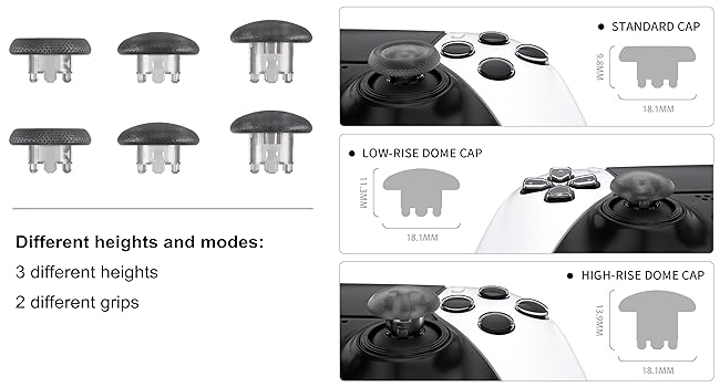 Joystick Caps for PS5 edge