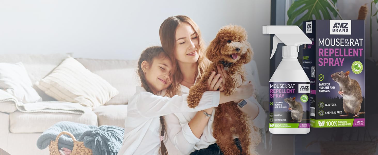 Mouse and Rat Repellent Spray