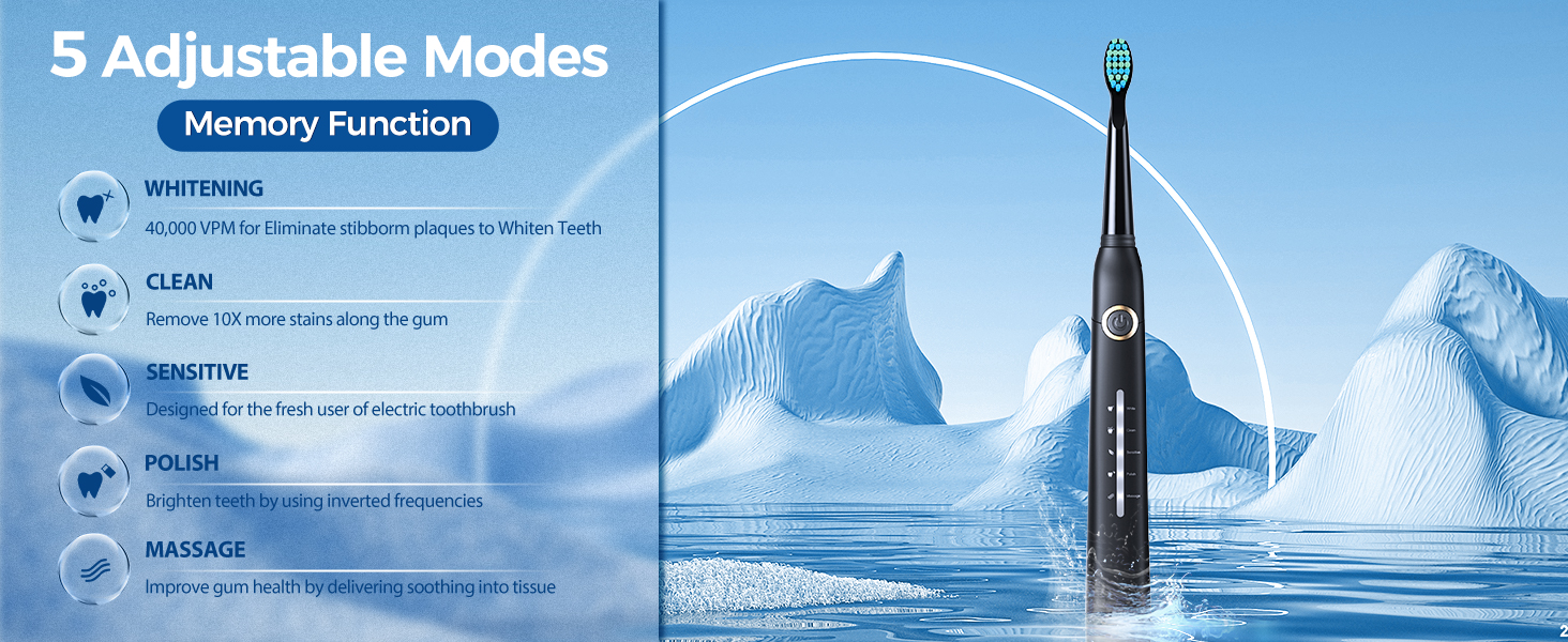 Electric Toothbrush for Adult