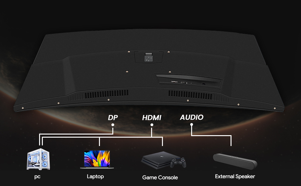 gaming monitor computer monitor 165hz FHD1080p monitor