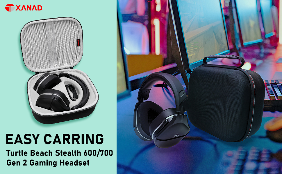 Case For Turtle Beach Stealth 600/700 Gen 2 Wireless Gaming Headset