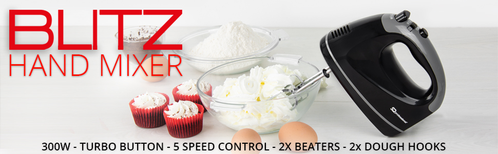 hand mixer, beater, baking tool, hand mixer black, hand mixer white, dough mixer