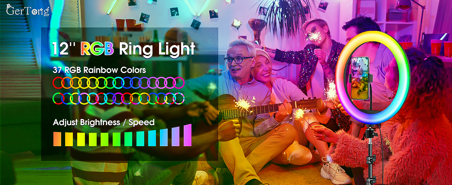 ring light with tripod stand