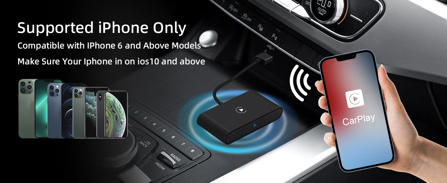Wireless CarPlay Adapter for iPhone