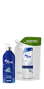 HEAD & SHOULDERS CLASSIC CLEAN THE ULTIMATE STARTER PACK TO USE LESS PLASTIC