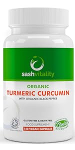 Organic Turmeric with organic black pepper