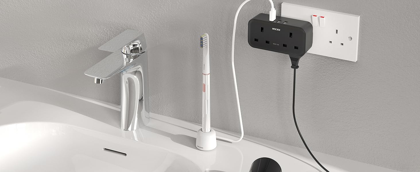 bathroom plug adapter