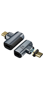 USB C Magnetic Adapter - Elbow