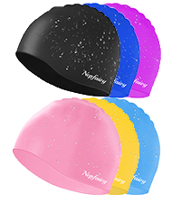 Swimming Cap for Kids Aged 6-14